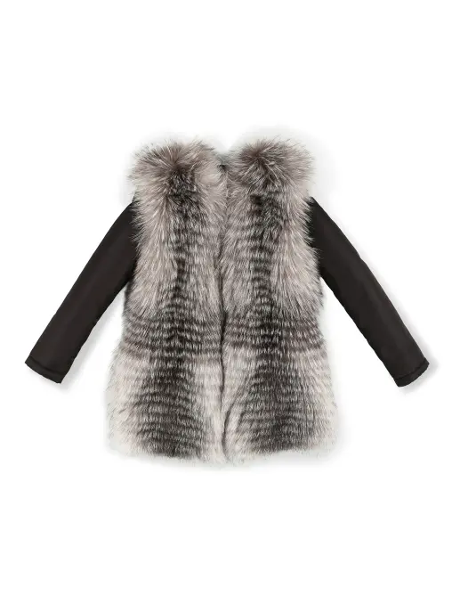Куртка с мехом песца PHILIPP PLEIN