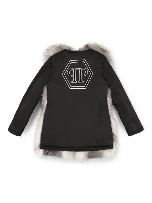Куртка с мехом песца PHILIPP PLEIN