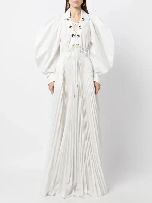 Платье плиссированное ELIE SAAB