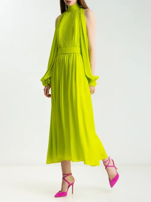 Платье шелковое ELIE SAAB