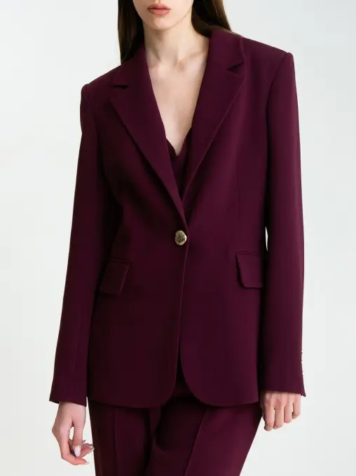 Жакет однотонный ELIE SAAB