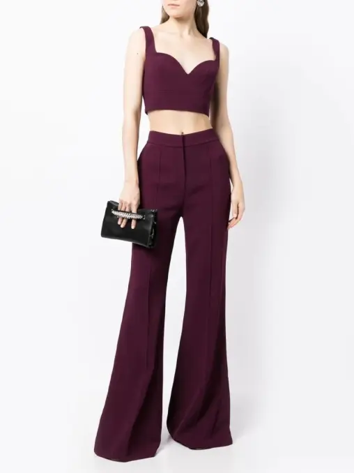 Брюки однотонные ELIE SAAB