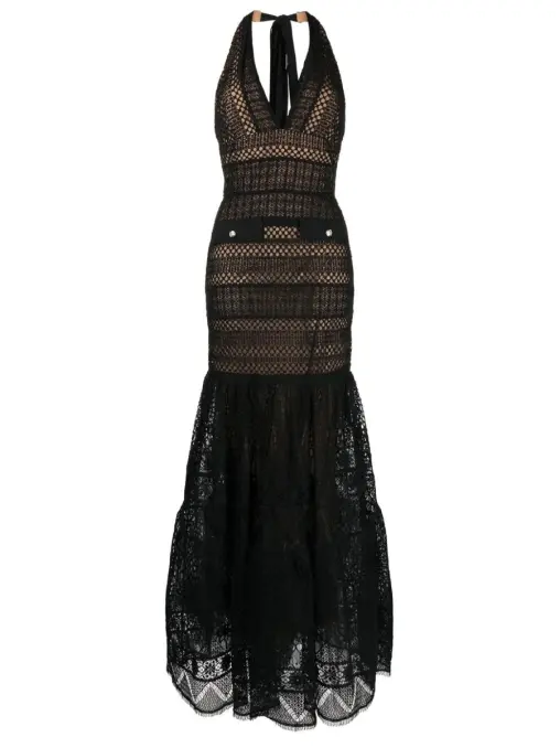 Платье кружевное ELIE SAAB