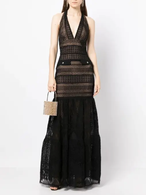 Платье кружевное ELIE SAAB