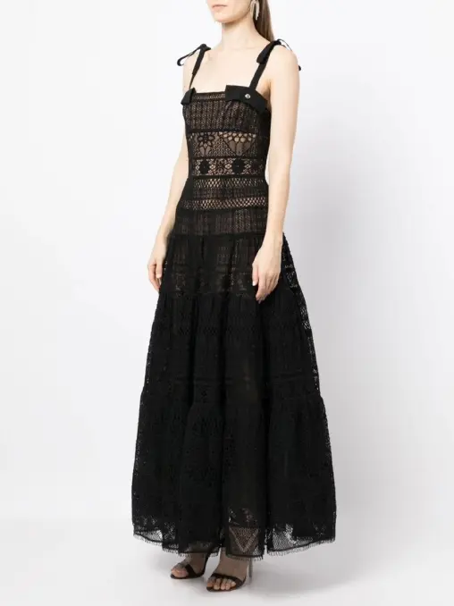 Платье кружевное ELIE SAAB