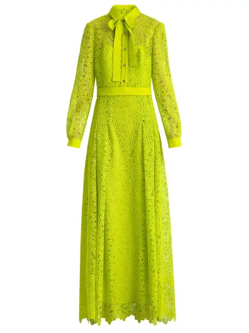Платье кружевное ELIE SAAB