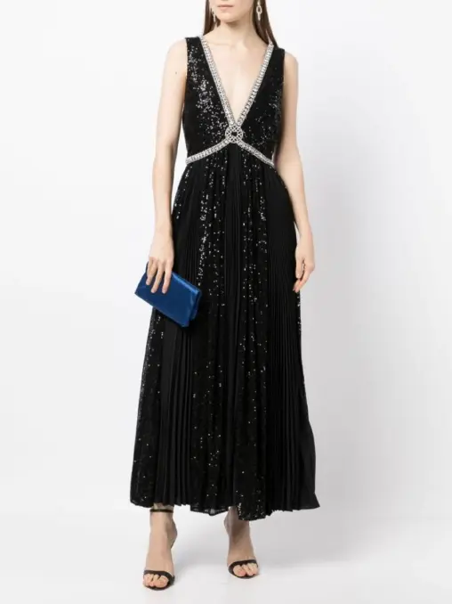 Платье с пайетками ELIE SAAB