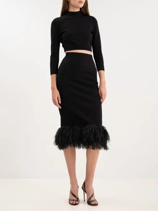 Топ из вискозы ELIE SAAB
