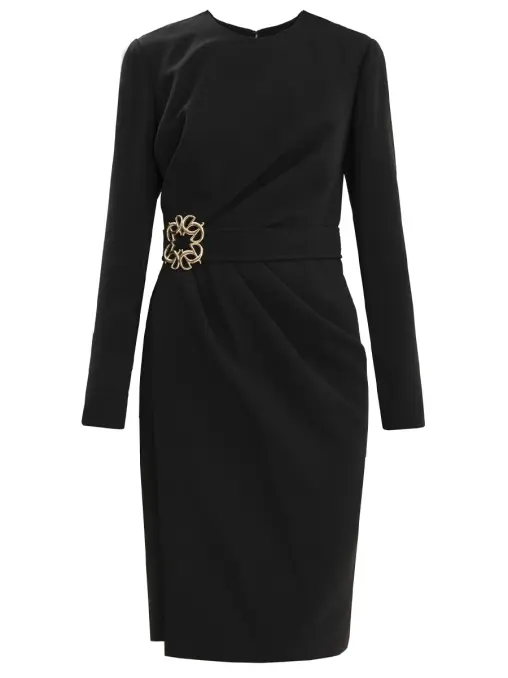 Платье однотонное ELIE SAAB