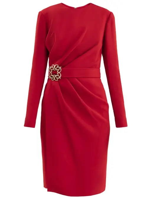 Платье однотонное ELIE SAAB