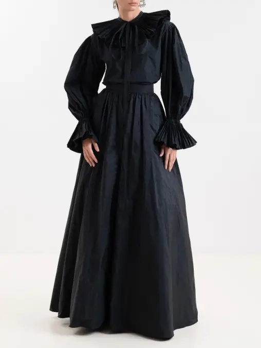 Блуза однотонная ELIE SAAB