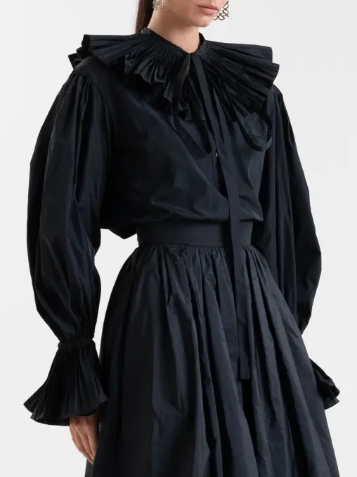 Блуза однотонная ELIE SAAB