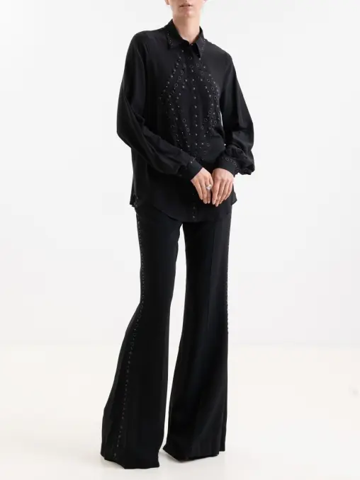 Брюки однотонные ELIE SAAB