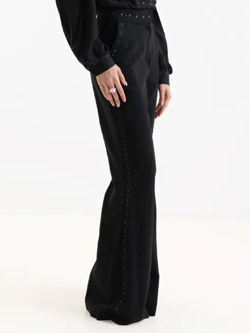 Брюки однотонные ELIE SAAB