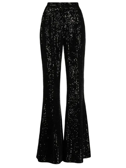 Брюки с пайетками ELIE SAAB