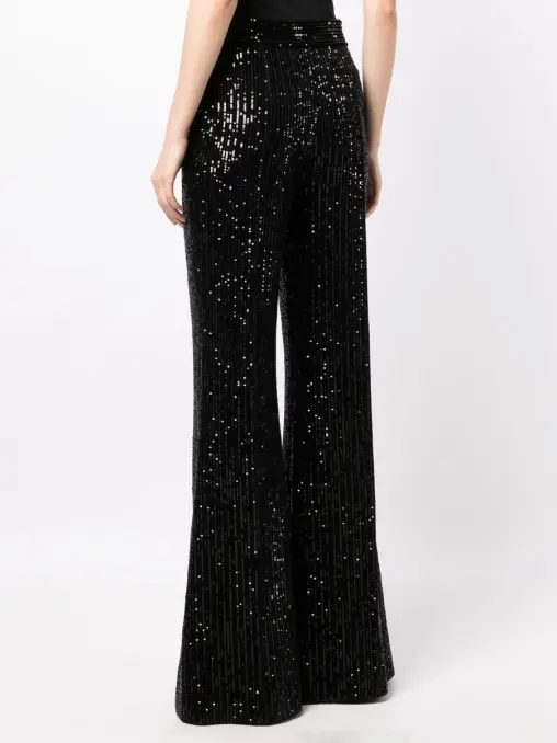 Брюки с пайетками ELIE SAAB