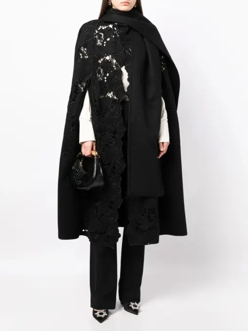 Кейп шерстяной ELIE SAAB