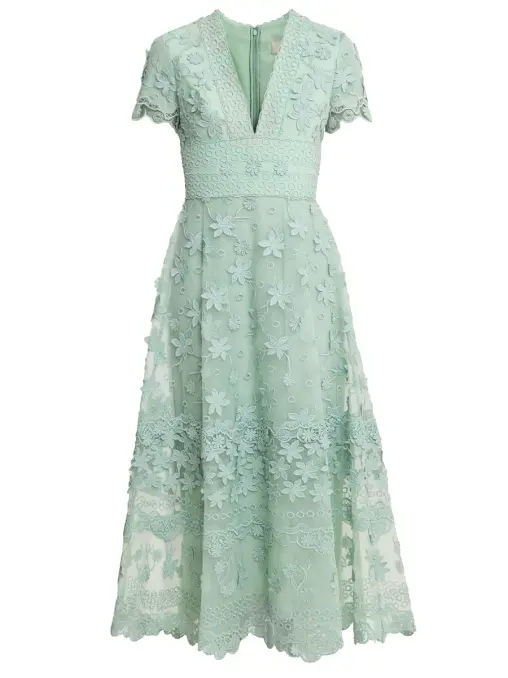 Платье кружевное ELIE SAAB