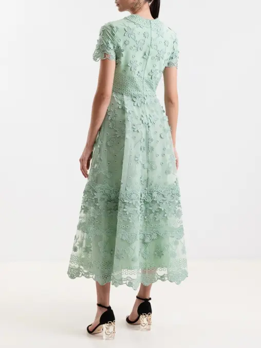 Платье кружевное ELIE SAAB