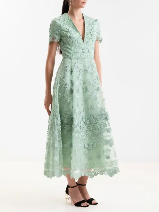 Платье кружевное ELIE SAAB