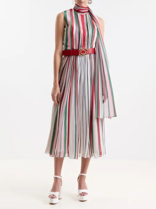 Платье шелковое ELIE SAAB