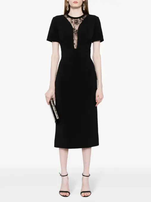 Платье однотонное ELIE SAAB