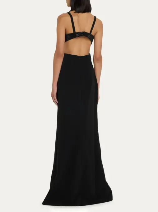 Платье однотонное ELIE SAAB