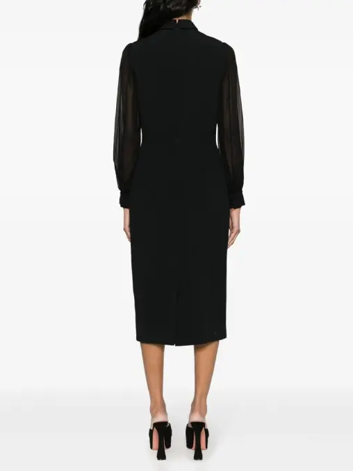 Платье со стразами ELIE SAAB