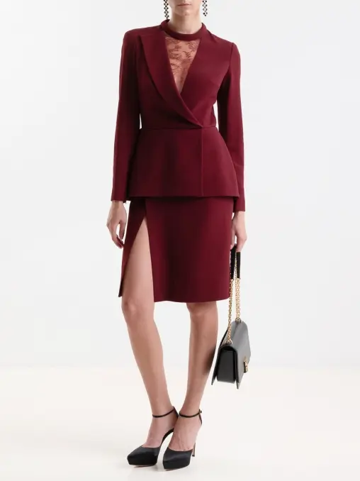 Платье из вискозы ELIE SAAB