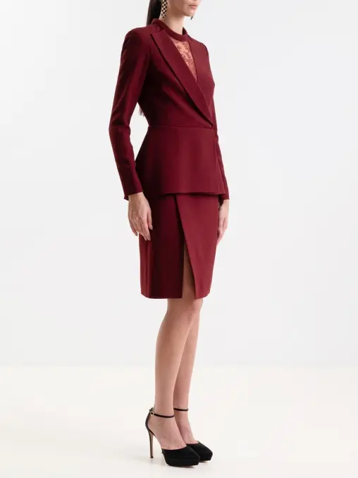 Платье из вискозы ELIE SAAB