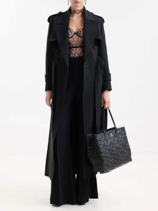 Тренч однотонный ELIE SAAB