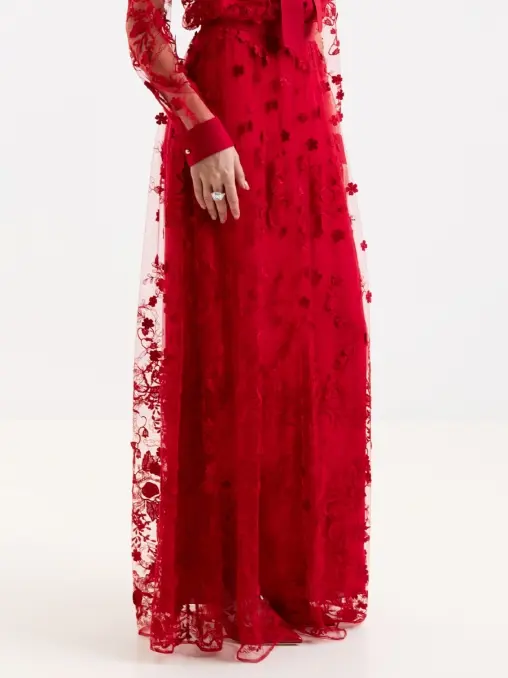 Юбка кружевная ELIE SAAB