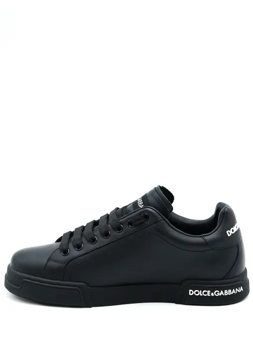Кроссовки кожаные DOLCE & GABBANA