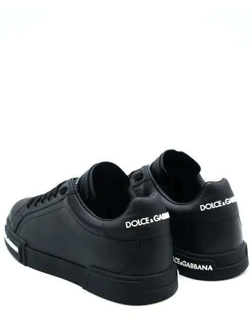 Кроссовки кожаные DOLCE & GABBANA