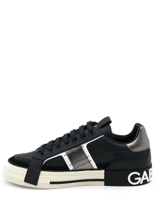 Кеды кожаные DOLCE & GABBANA