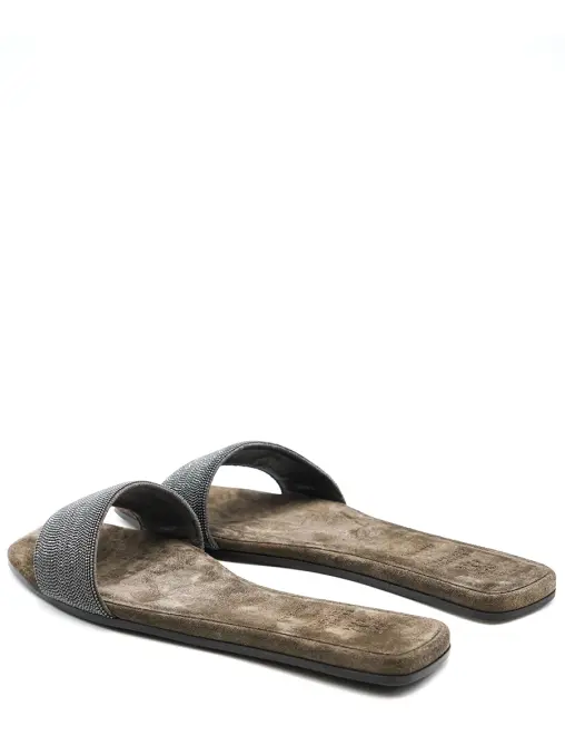 Шлепанцы декоративные BRUNELLO CUCINELLI