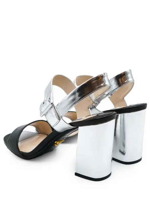 Босоножки кожаные PRADA