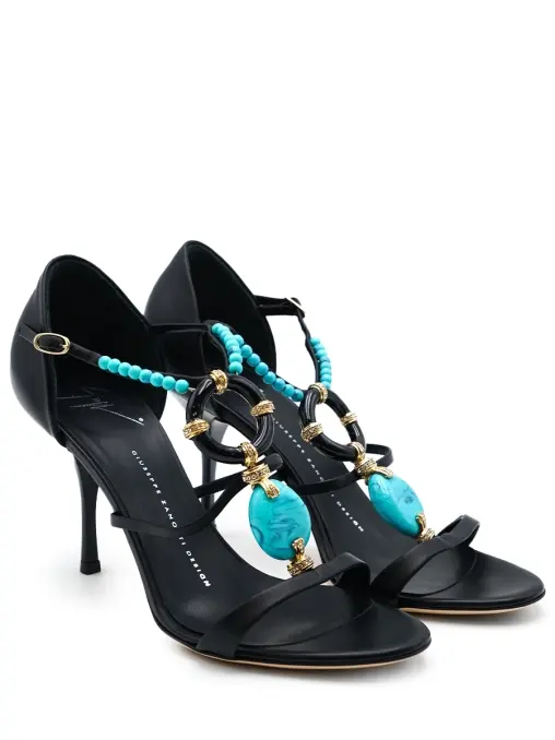 Босоножки кожаные GIUSEPPE ZANOTTI