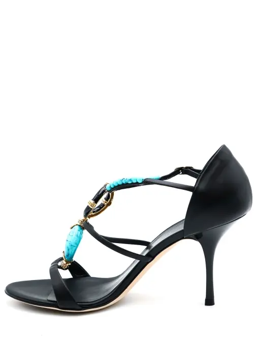 Босоножки кожаные GIUSEPPE ZANOTTI