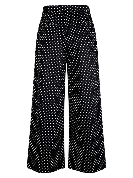 Кюлоты из хлопка и шелка DOLCE & GABBANA
