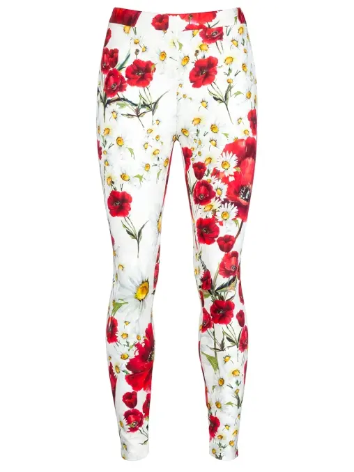 Леггинсы из вискозы DOLCE & GABBANA