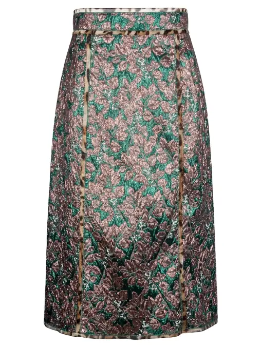 Юбка с принтом DOLCE & GABBANA
