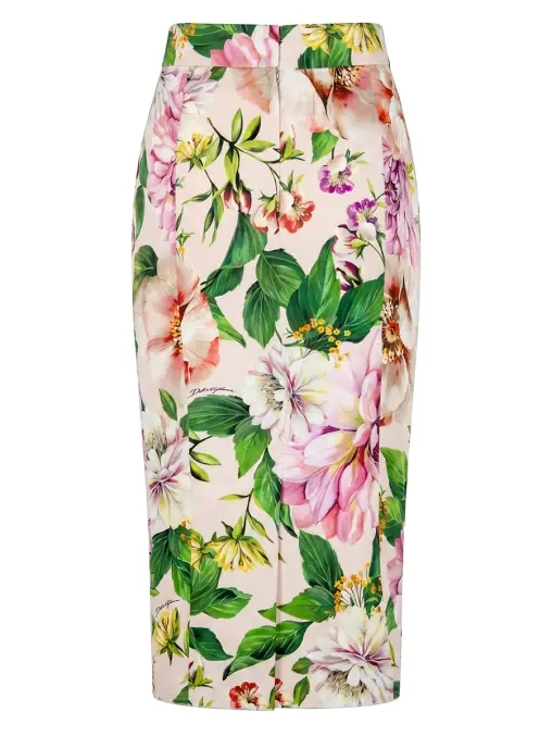 Юбка шелковая DOLCE & GABBANA
