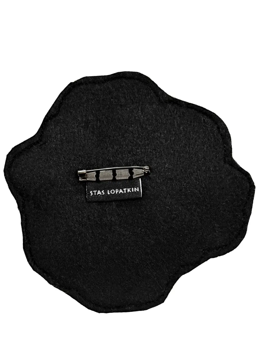Брошь «Пион»