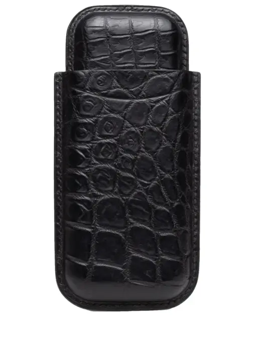 Футляр под сигары из кожи крокодила PALINI