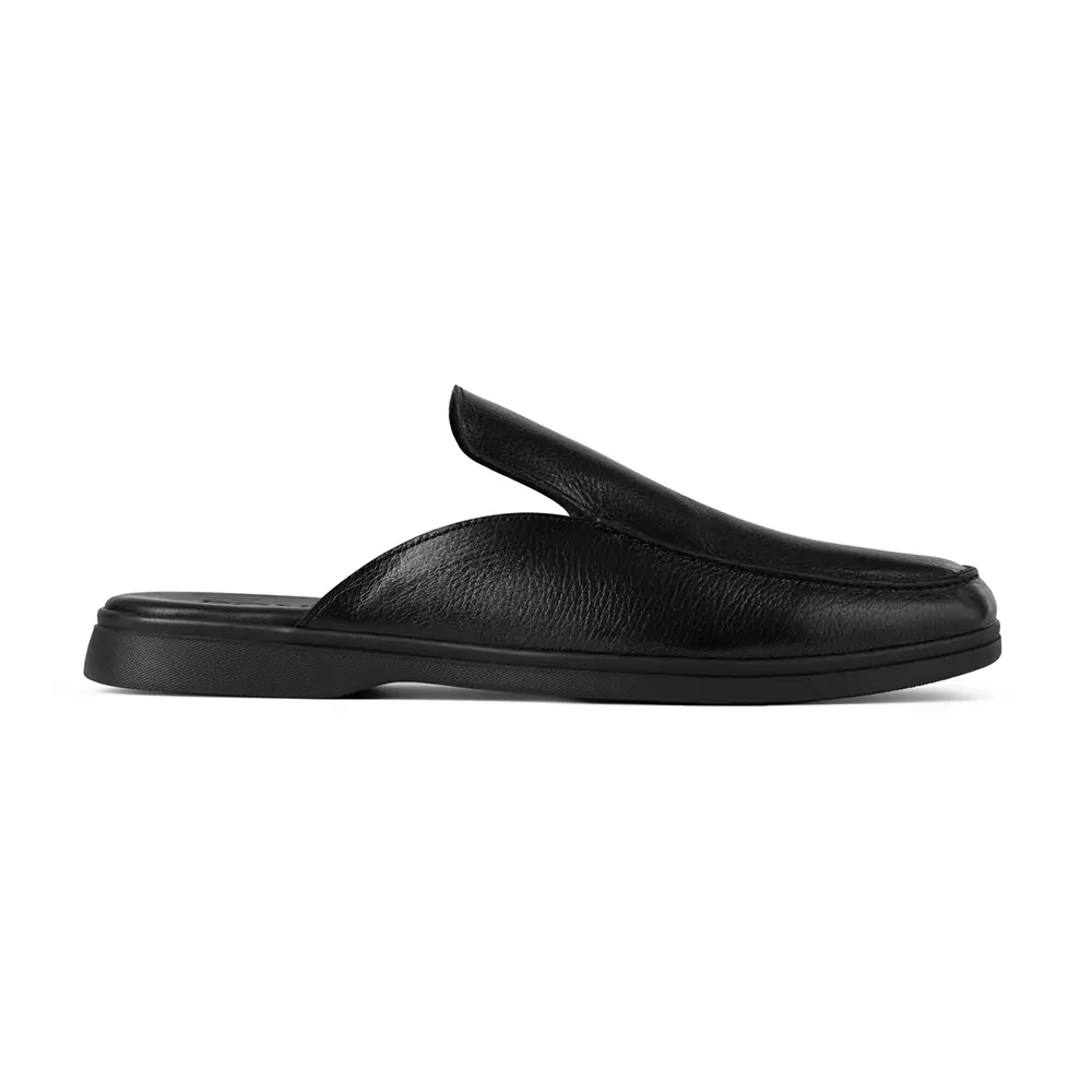 Мюли кожаные