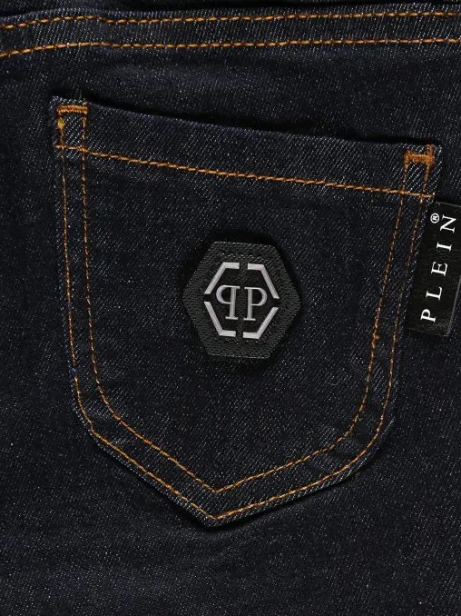 Джинсы хлопковые PHILIPP PLEIN