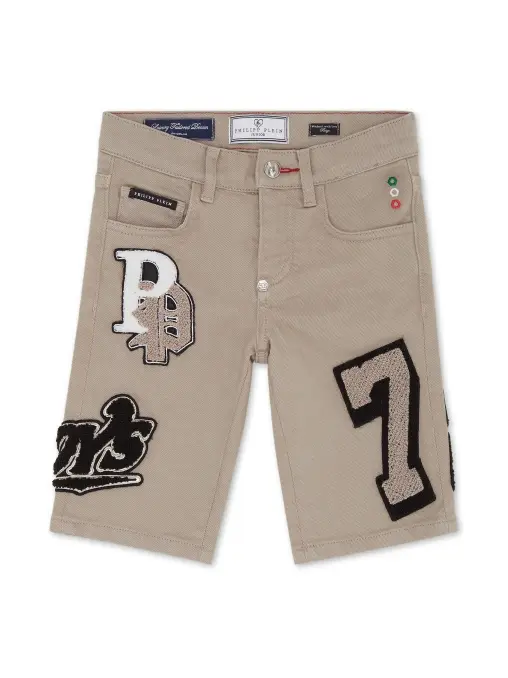 Шорты хлопковые PHILIPP PLEIN