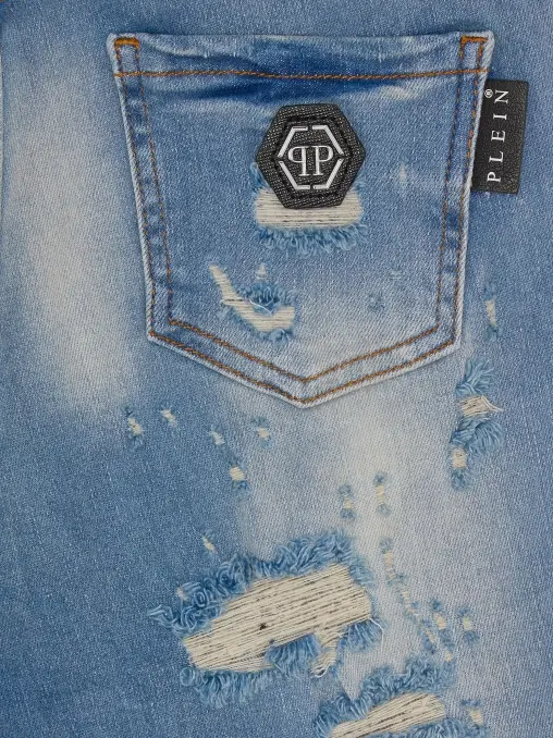 Джинсы хлопковые PHILIPP PLEIN
