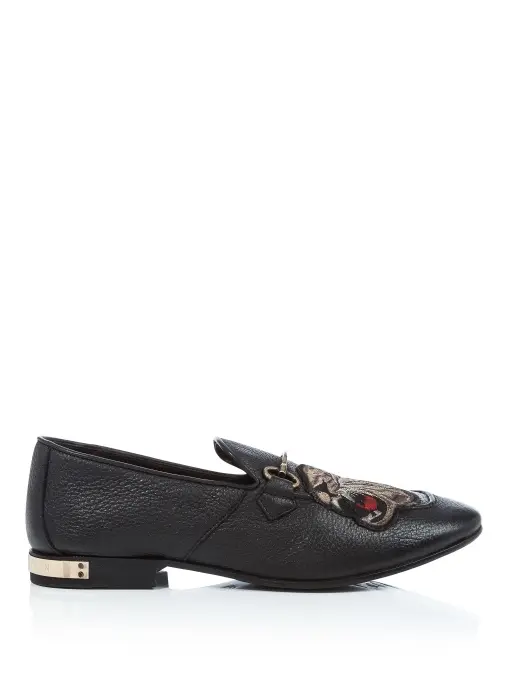 Лоферы кожаные PHILIPP PLEIN